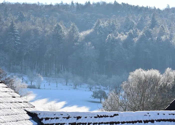 مزرعة للإقامة Ferienbauernhof Brandt Klein-Bieberau